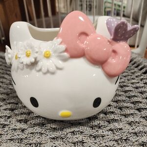 Hello Kitty Ceramic Planter - BLUE SKY